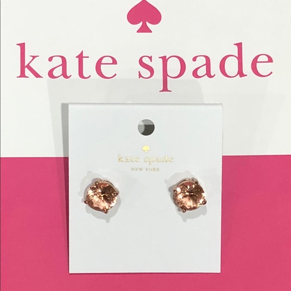 kate spade Jewelry - ❤️SALE❗️Kate Spade ♠️ peach gum drop stud earrings